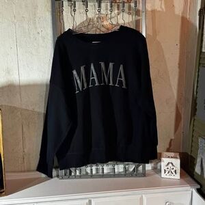 Casual "MOMMA” Crewneck Pullover